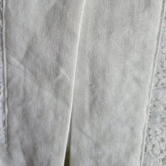 Vintage Alexander Bartlett Linen &Rayon  Jacket overlay Lace Large - Picture 9 of 10